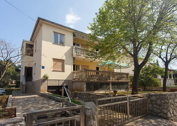 Apartament With Parking Space Punat, Krk - 24852 *